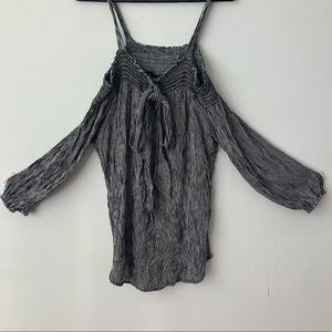 Off the shoulder flowy top